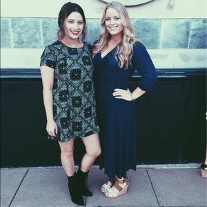 Free People ankle length dress only worn once!